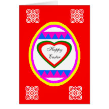 ¡! Tarjeta feliz del huevo de UCreate Pascua su ca