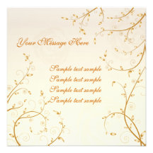 Tarjeta floral 03 de la invitación