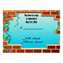 Tarjeta floral ChiChi con clase elegante de la res Comunicado Personalizado
