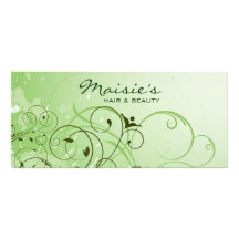 Tarjeta floral del estante del Grunge Lonas