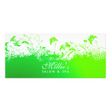 Tarjeta floral del estante del Grunge Plantillas De Lonas