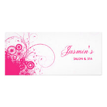 Tarjeta floral del estante del Grunge Diseño De Tarjeta Publicitaria