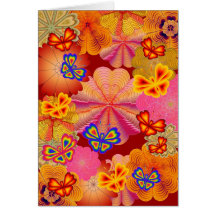 TARJETA FLOWER.BUTTERFLY76