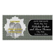 Tarjeta fotográfica "Save the Date" Alhambra 0009B