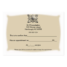 tarjeta genérica de la cita plantilla de tarjeta personal