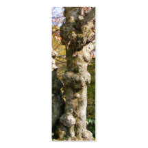 Tarjeta Gnarly del perfil del ~ del árbol Plantillas De Tarjetas De Visita