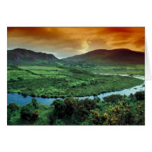 Tarjeta-Irlanda-Añada para poseer texto-Toda tarje