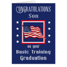 Tarjeta militar de la graduación de la formación b