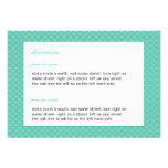Tarjeta moderna del parte movible del boda de la c invitación personalizada