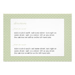 Tarjeta moderna del parte movible del boda de la c invitación