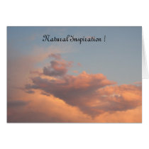 ¡Tarjeta natural de la inspiración de los ámbares! tarjetas