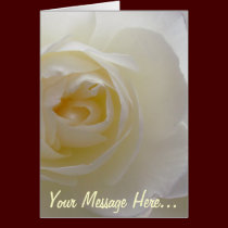 Tarjeta personalizada rosa de la flor de la tarjet tarjetas