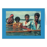 Tarjeta, "pescando en Naivuruvuru "