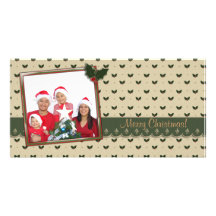 Tarjeta poner crema de la foto del acebo tarjetas fotograficas personalizadas