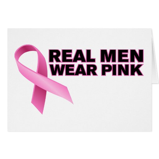 Tarjeta real del rosa del desgaste de hombres