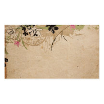 Tarjeta retra del perfil plantillas de tarjetas personales