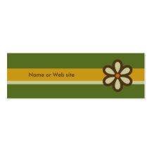 Tarjeta retra moderna del perfil - tarjeta social  plantillas de tarjetas personales