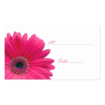 Tarjeta rosada del lugar de la ocasión especial de tarjetas de visita