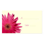 Tarjeta rosada del lugar de la ocasión especial de tarjetas de visita