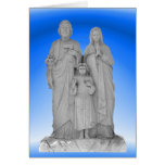 Tarjeta santa del ~ de la familia