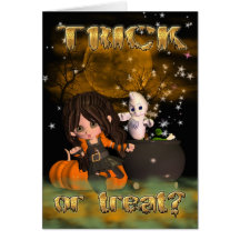 ¿tarjeta, truco o invitación de Halloween? feliz H
