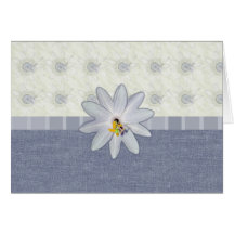 Tarjetas adaptables florales del placer del dril d