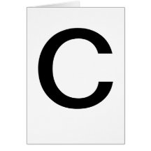 Tarjetas C de ABC para aprender la materia de ABCs