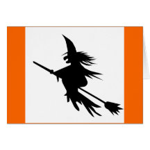 Tarjetas clásicas de Halloween de la sombra de la 