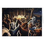 Tarjetas de baile del arte del espacio en blanco d