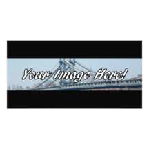 Tarjetas de encargo de la foto del panorama tarjeta fotografica personalizada