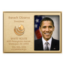 Tarjetas de encargo del perfil del oro ejecutivo d tarjetas de visita
