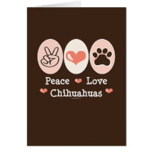 Tarjetas de felicitación de las chihuahuas del amo