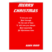 Tarjetas de felicitación de los momChristmas del b
