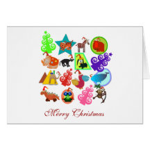 Tarjetas de felicitación del navidad: Unión 0901
