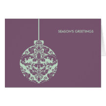 Tarjetas de felicitación del ornamento del día de 