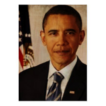 Tarjetas de información de Barak Obama Tarjeta De Visita