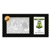 Tarjetas de la foto de Frankenhoot Halloween Tarjetas Fotográficas