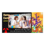 Tarjetas de la foto de Pascua: Conejitos de pascua Tarjetas Fotográficas