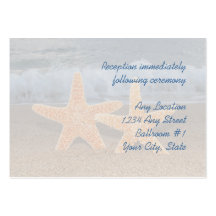 Tarjetas de la recepción nupcial de las estrellas  tarjetas de visita