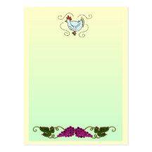 Tarjetas de la receta tarjetas postales