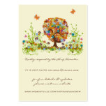 Tarjetas de la respuesta y del Web site del árbol  Plantilla De Tarjeta De Negocio