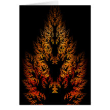 Tarjetas de la zarza ardiente