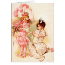 Tarjetas de nota del florista
