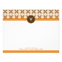 Tarjetas de nota planas decorativas de moda (Emmys Comunicados Personalizados