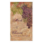 Tarjetas de regalo envejecidas del favor del boda  tarjetas de negocios