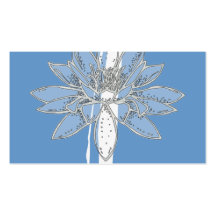 Tarjetas de visita adaptables del arte de Lotus
