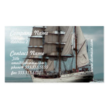 Tarjetas de visita altas magníficas de la nave