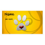 Tarjetas de visita animales tarjetas de negocio