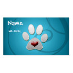 Tarjetas de visita animales tarjetas de negocio