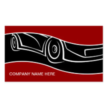Tarjetas de visita automotrices